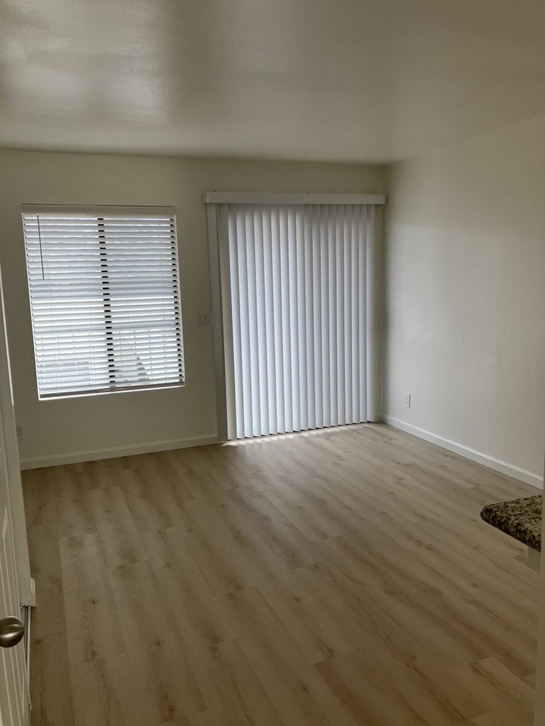 Living room after