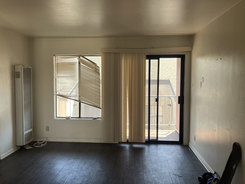 Living room before